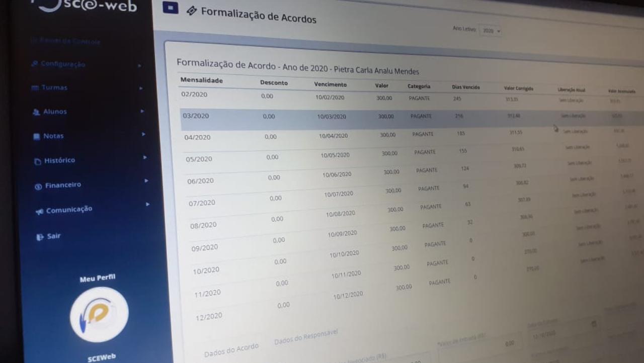 Formalização de Acordos Formalização de Acordos